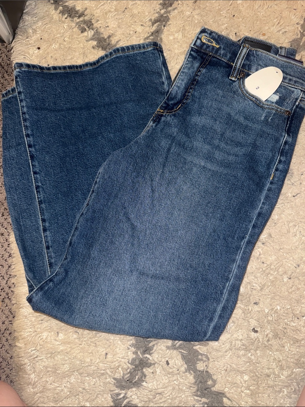 Scoop Low slung wide leg Women's Blue Jeans